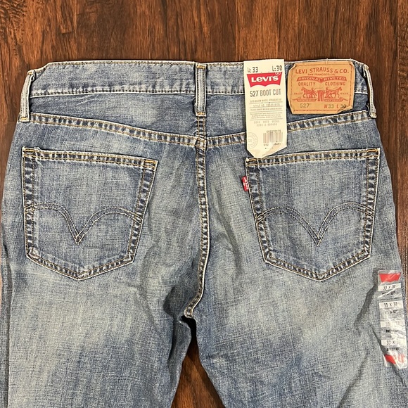 Levi’s Bootcut Blue Jeans Size: 33 NWT - Picture 5 of 9
